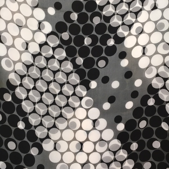 Isabella D. Size 8 Silk Polka Dot Skirt - Picture 6 of 8